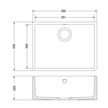 Genoa Butler Sink